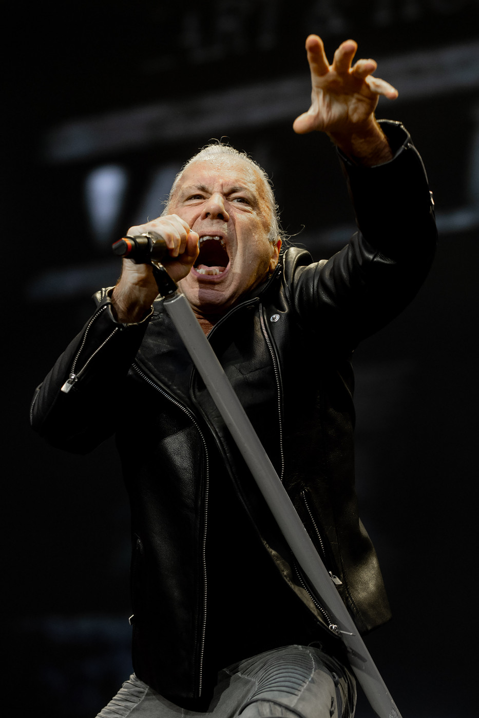 Iron Maiden onstage in London. Photo: Neil Lupin