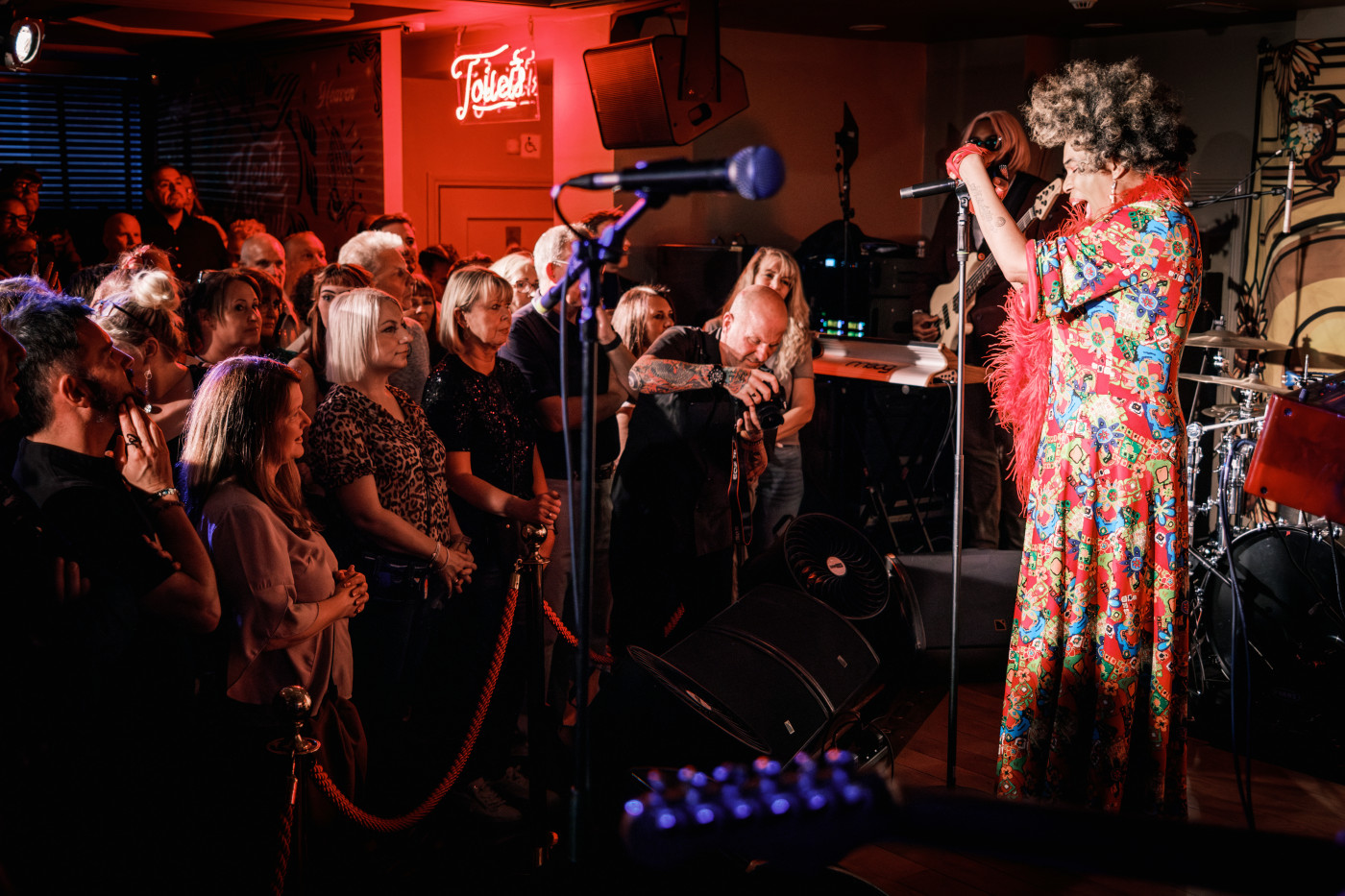 Macy Gray onstage at Pilgrim