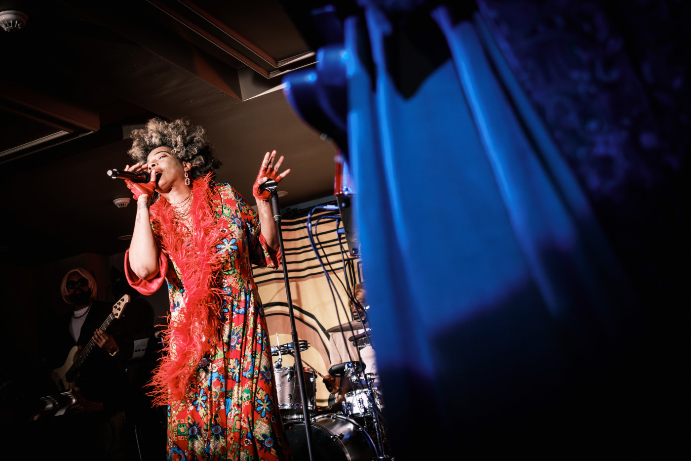 Macy Gray onstage at Pilgrim