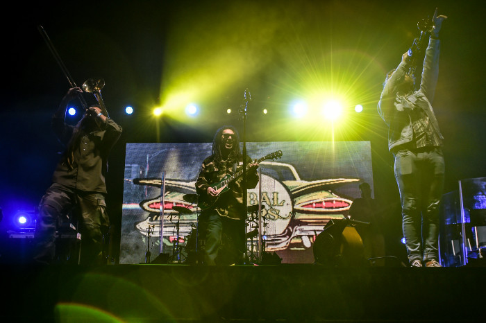 Tribal Seeds Perform At The City National Grove of Anaheim's Drive-In OC