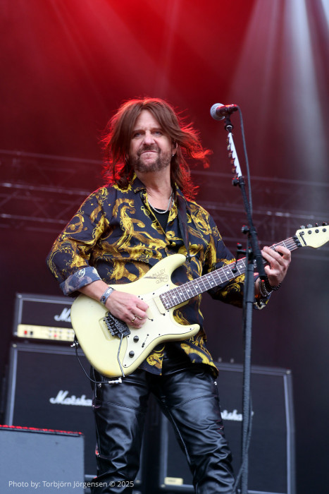 Kee Marcello performs "Europe" at Sweden Rock Festival 2025