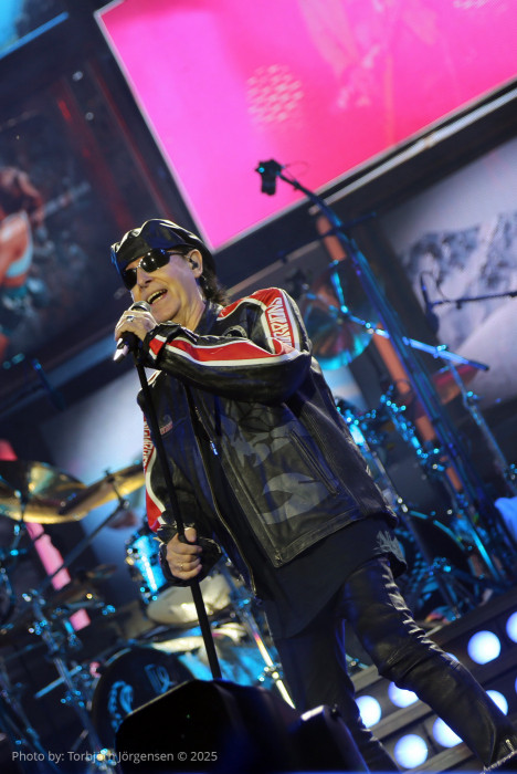 Scorpions performing at the Sweden Rock Festival 2025